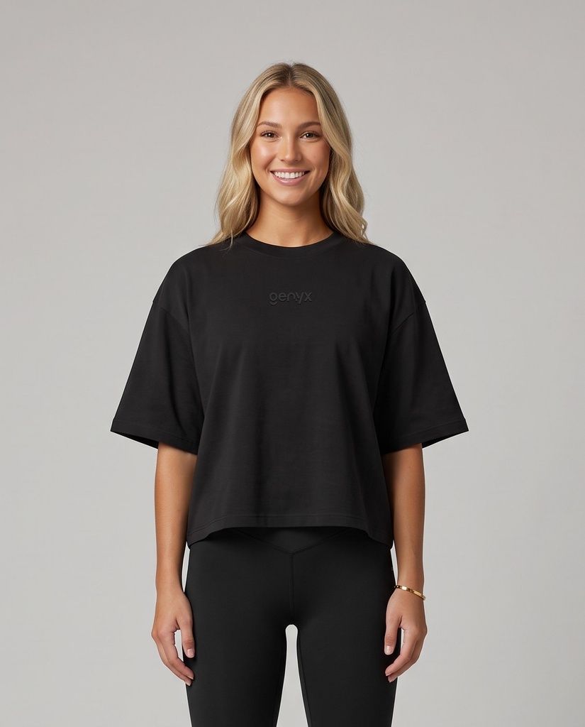 Cropped oversized T-shirt 3