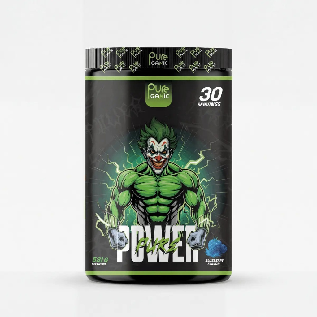 Pure Power Pre-Workout Blue Raspberry - main