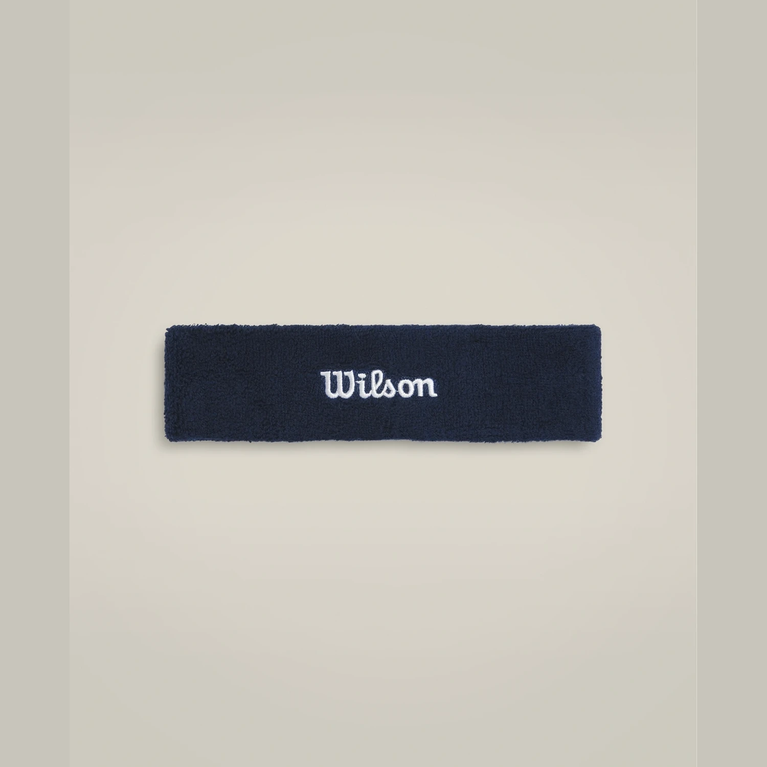 U WILSON HEADBAND CLASSIC NAVY OS