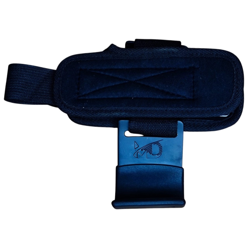 M D Stay Fit Heavy Duty Metal Lifting Hooks with Neoprene Padded Wrist Straps