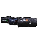 Microfiber Duffel Bag with Shoe Compartment