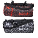 Large Barrel Duffel Bag with Side Zip Pocket