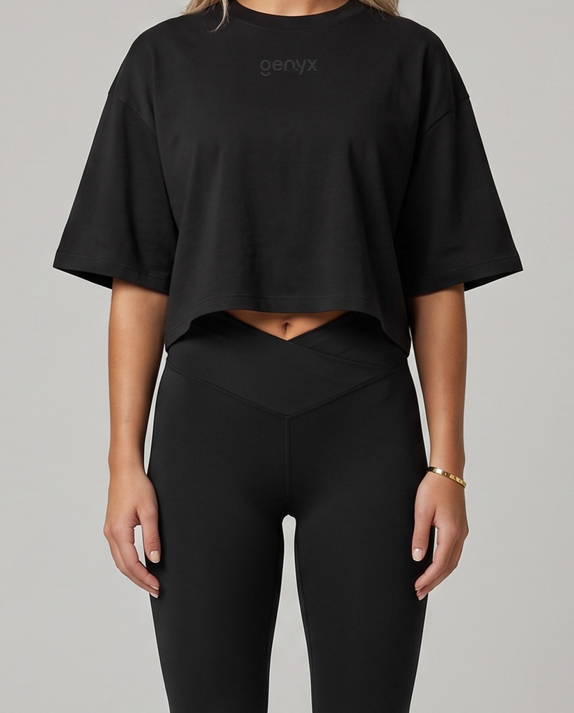 Cross waist leggings