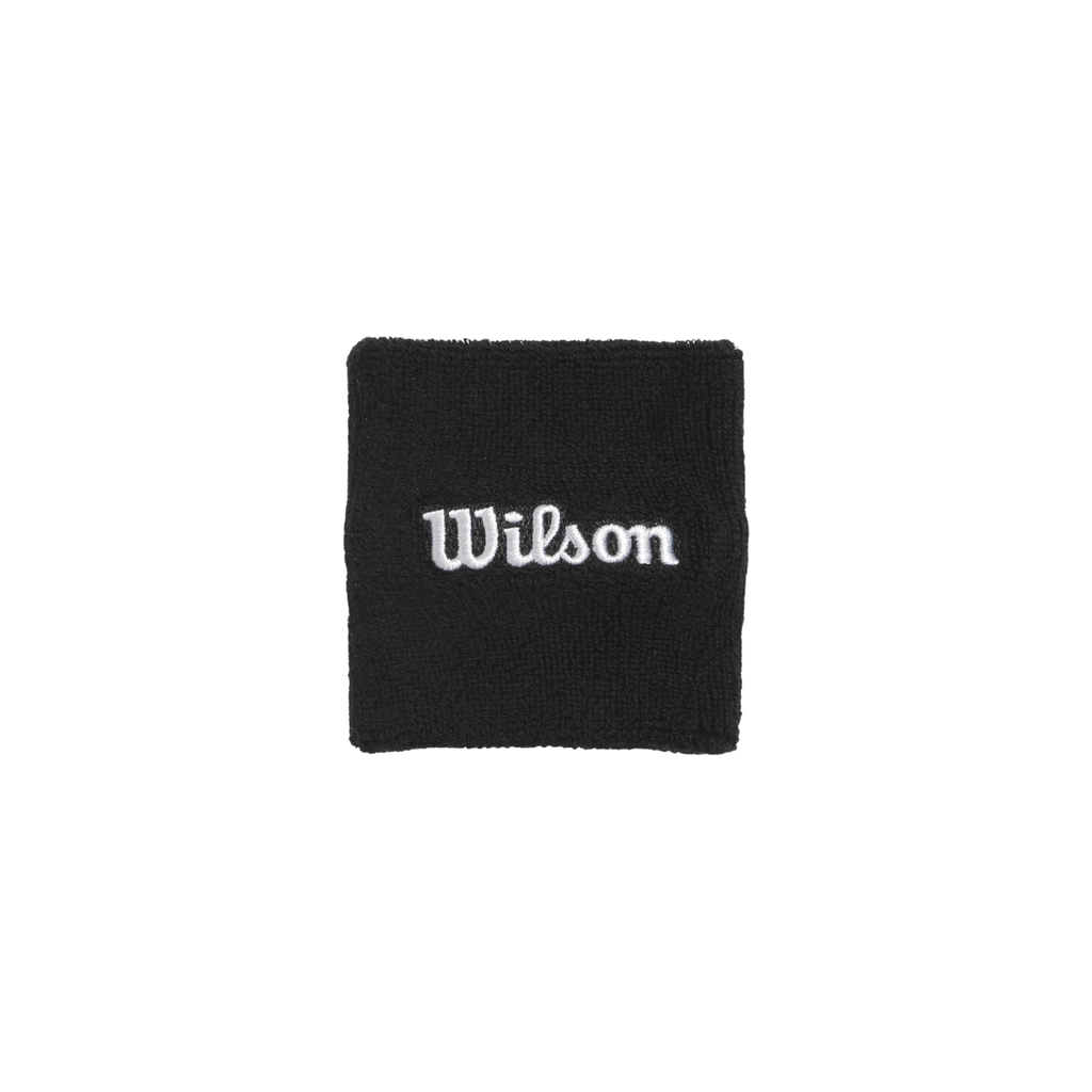 U WILSON WRISTBAND BLACK OS