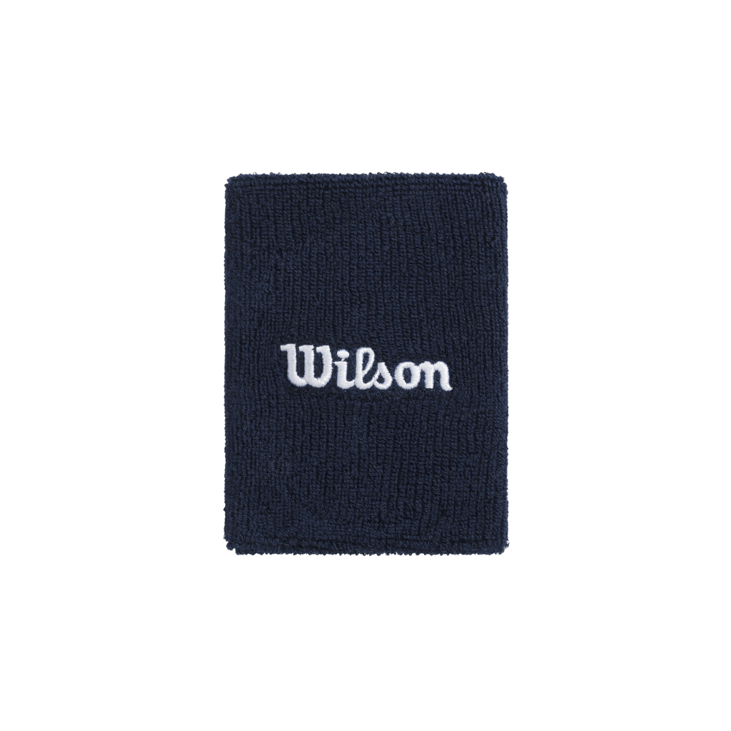 U WIDE TERRY WRISTBANDS NAVY