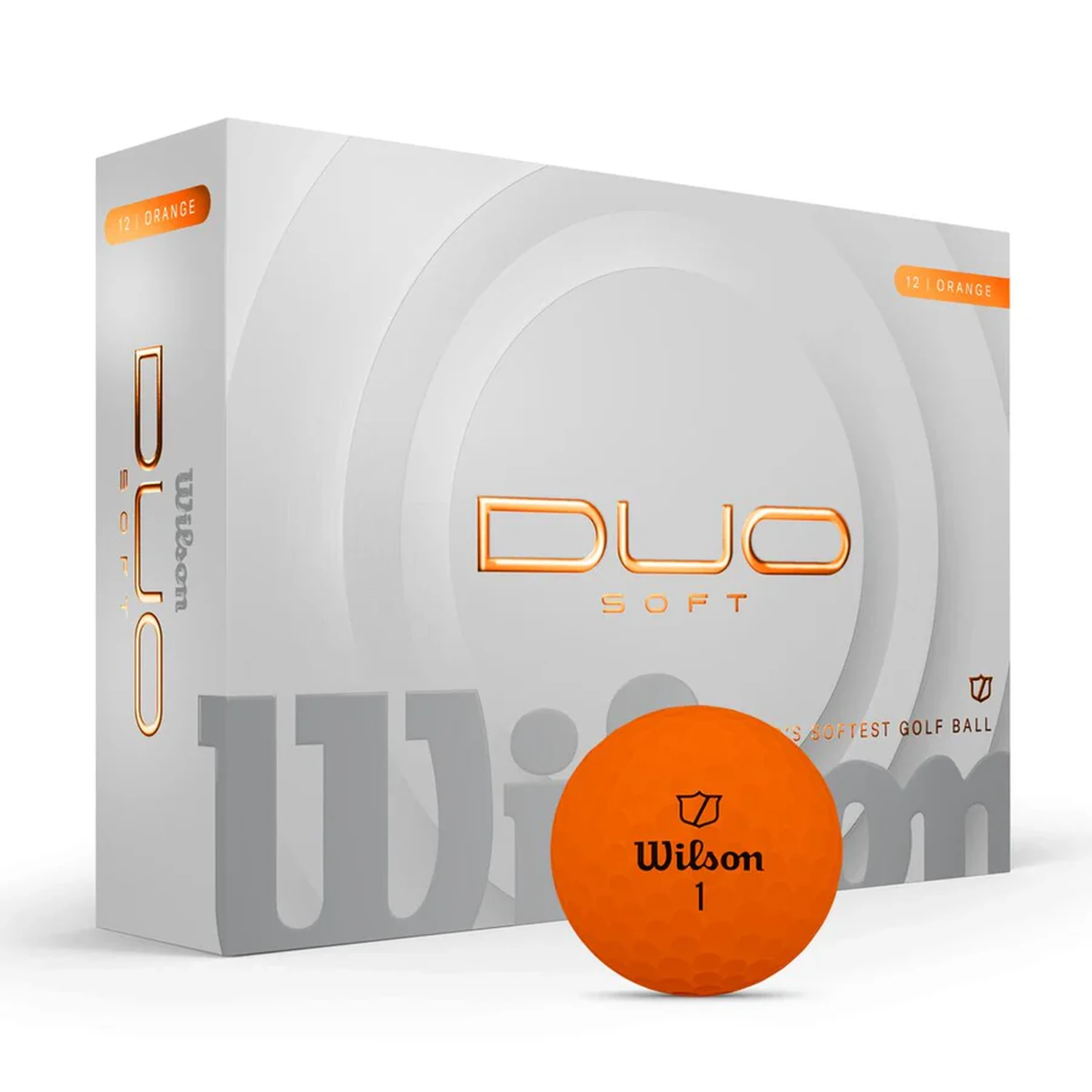 DUO SOFT GOLF BALL Orange12-BALL