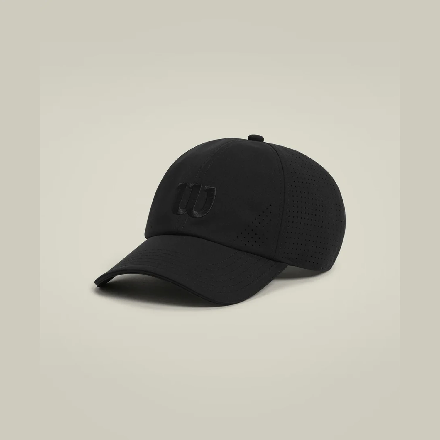 [WU00135511BKALXL] U ACTIVE PERFORATED CAP BLACK LXL