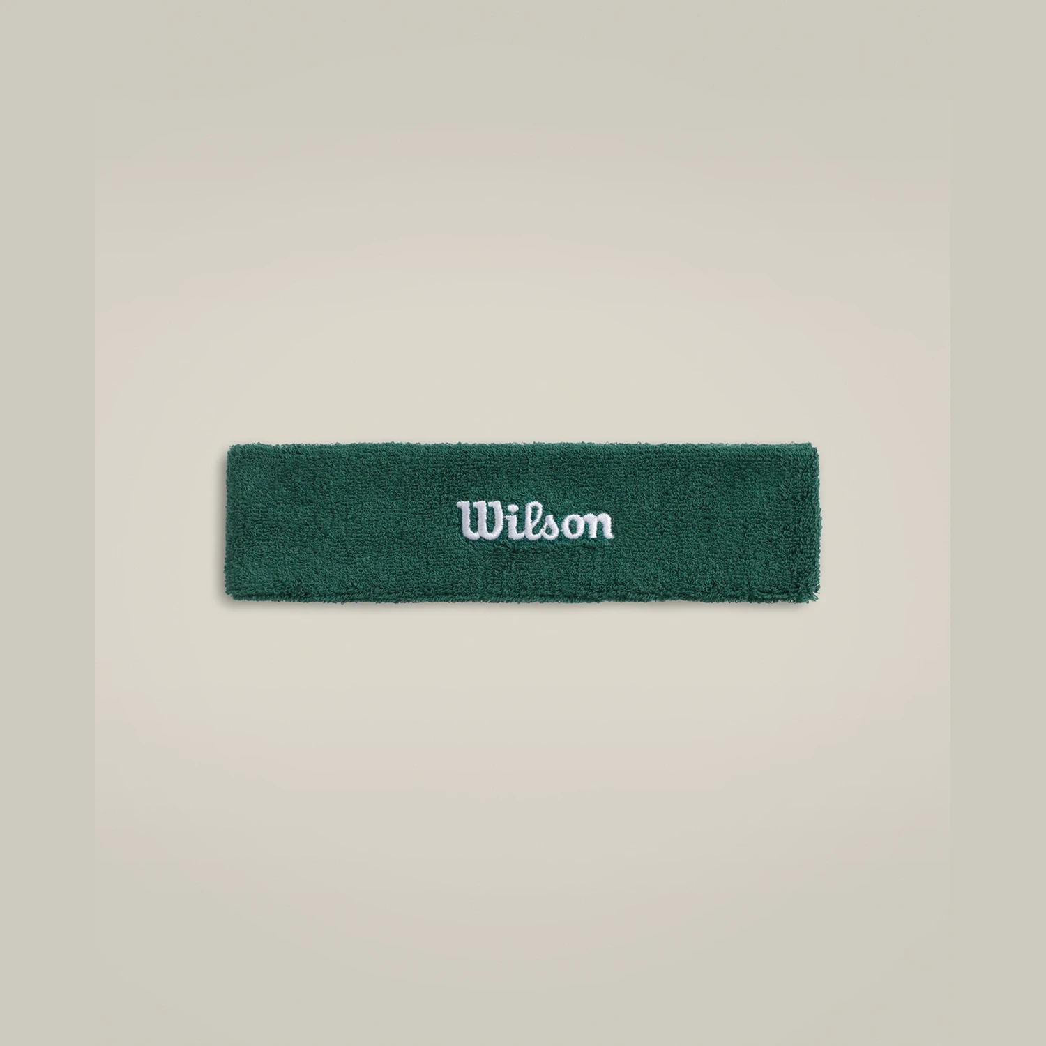 [WU00019511GNGOS] U TERRY LOGO HEADBAND FIELD GREEN OS