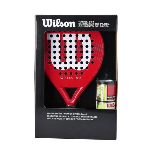 [WR202110U2] OPTIX XP PADEL KIT BOX SKU RED 2
